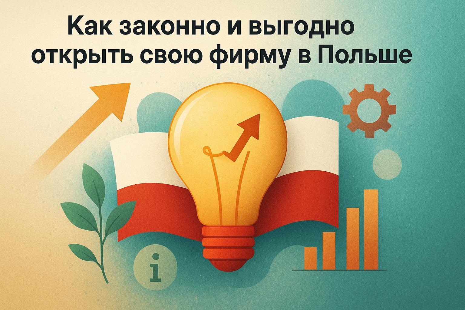 Как законно и выгодно открыть свою фирму в Польше