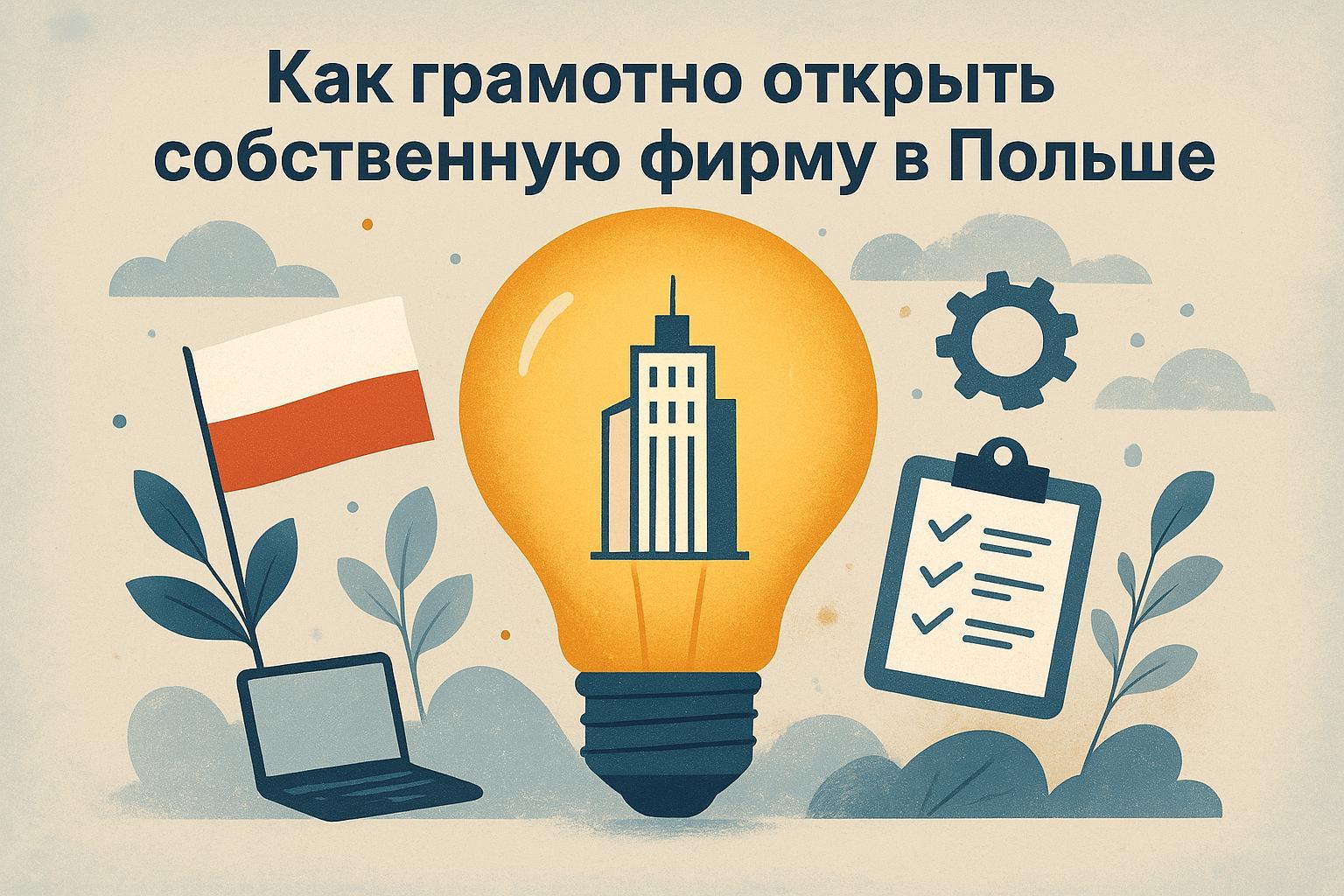 Как грамотно открыть собственную фирму в Польше