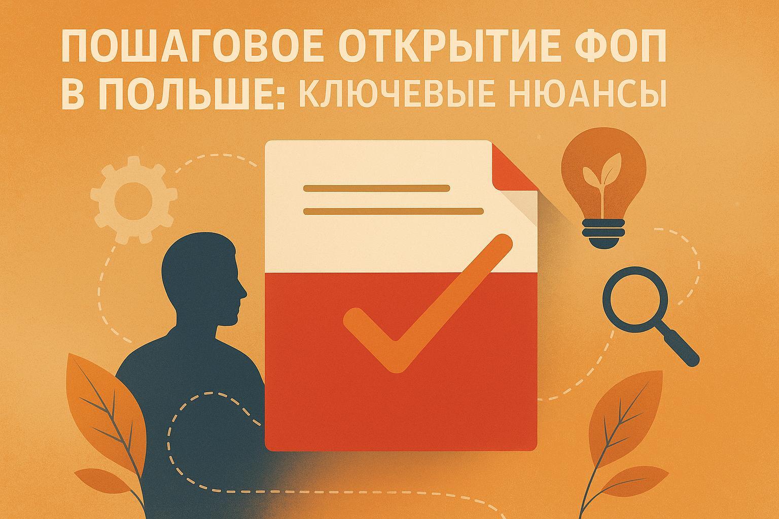 Пошаговое открытие ФОП в Польше: ключевые нюансы