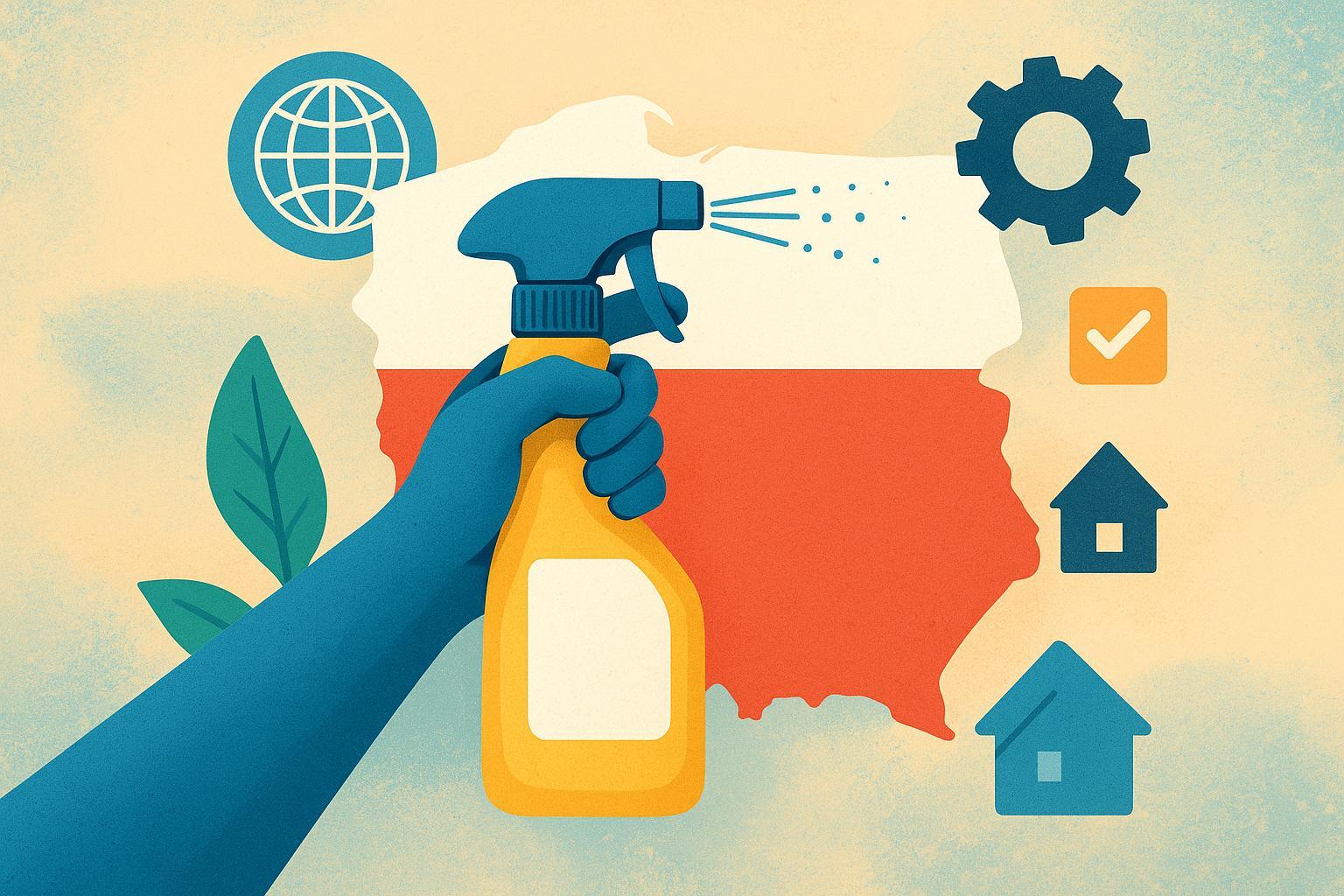 Как законно и выгодно открыть клининговый бизнес в Польше