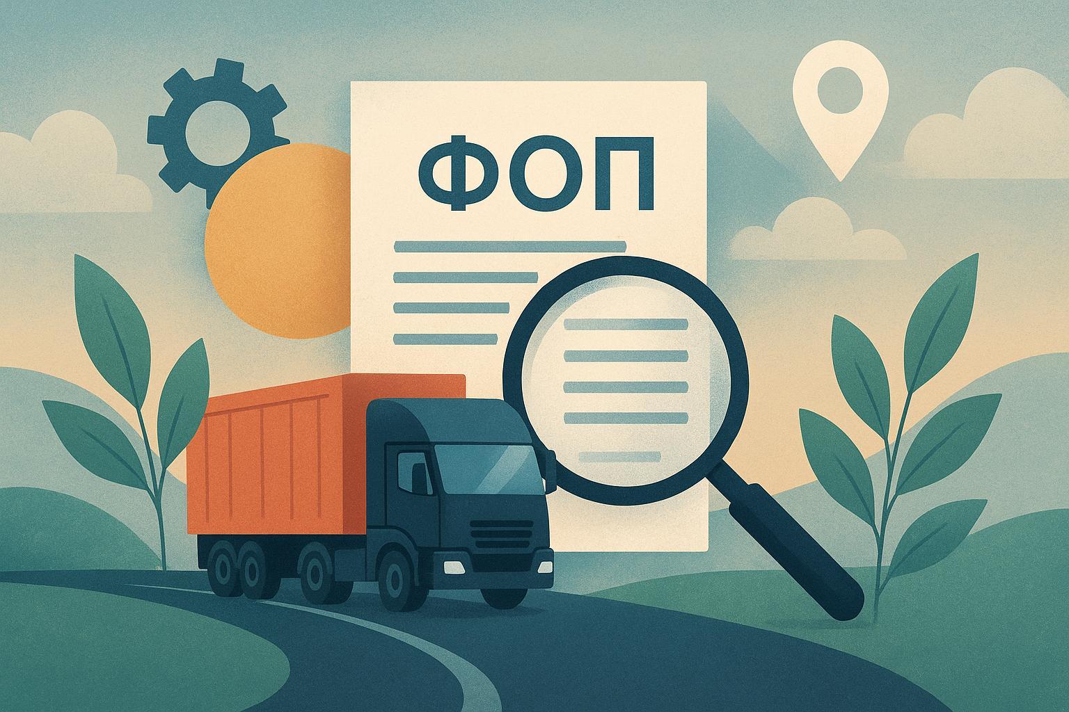 Как открыть ФОП для грузоперевозок в Польше