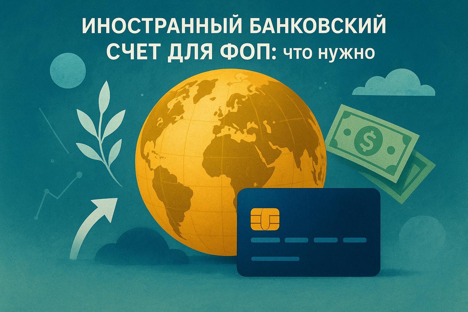 Иностранный банковский счет для ФОП: что нужно знать