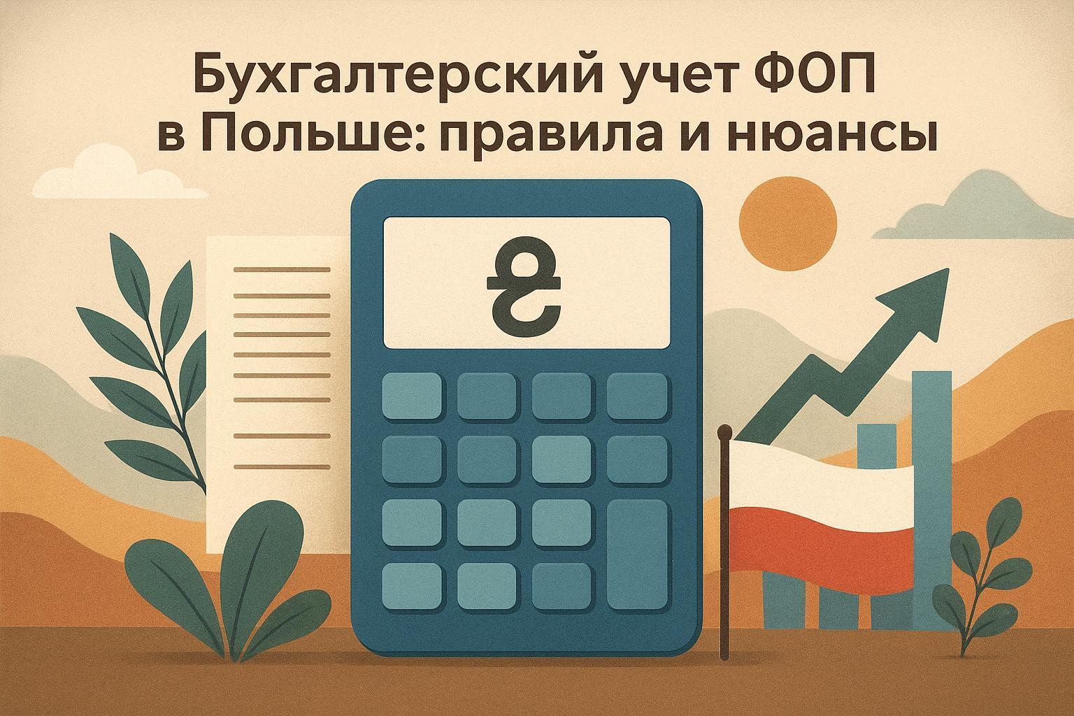 Бухгалтерский учет ФОП в Польше: правила и нюансы