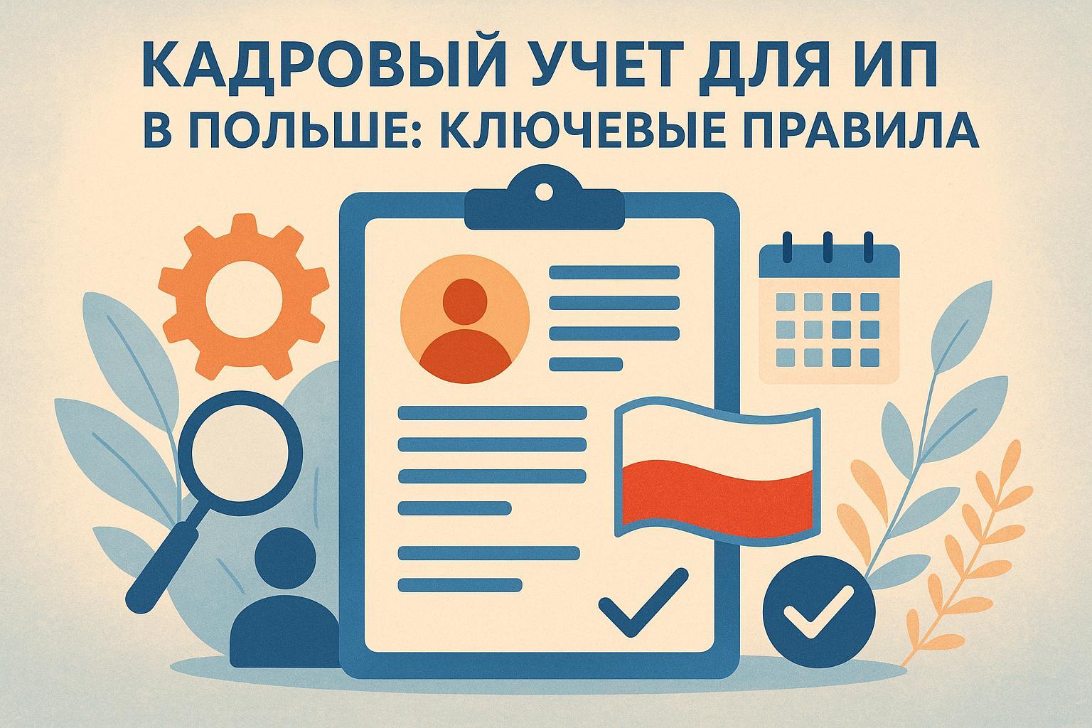 Кадровый учет для ИП в Польше: ключевые правила
