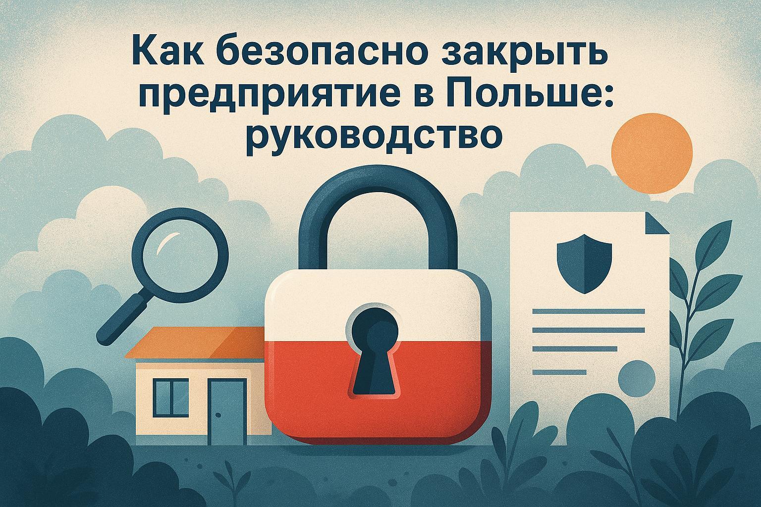 Как безопасно закрыть предприятие в Польше: руководство