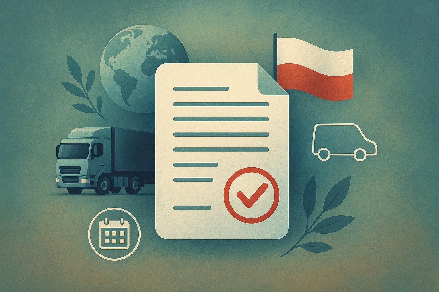 Разрешения и документы для международных перевозок в Польше