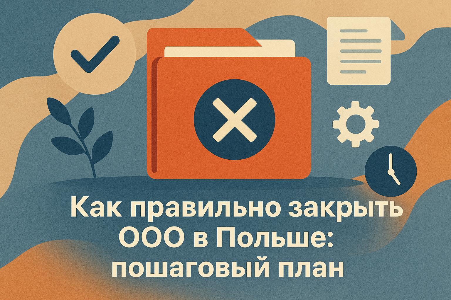 Как правильно закрыть ООО в Польше: пошаговый план
