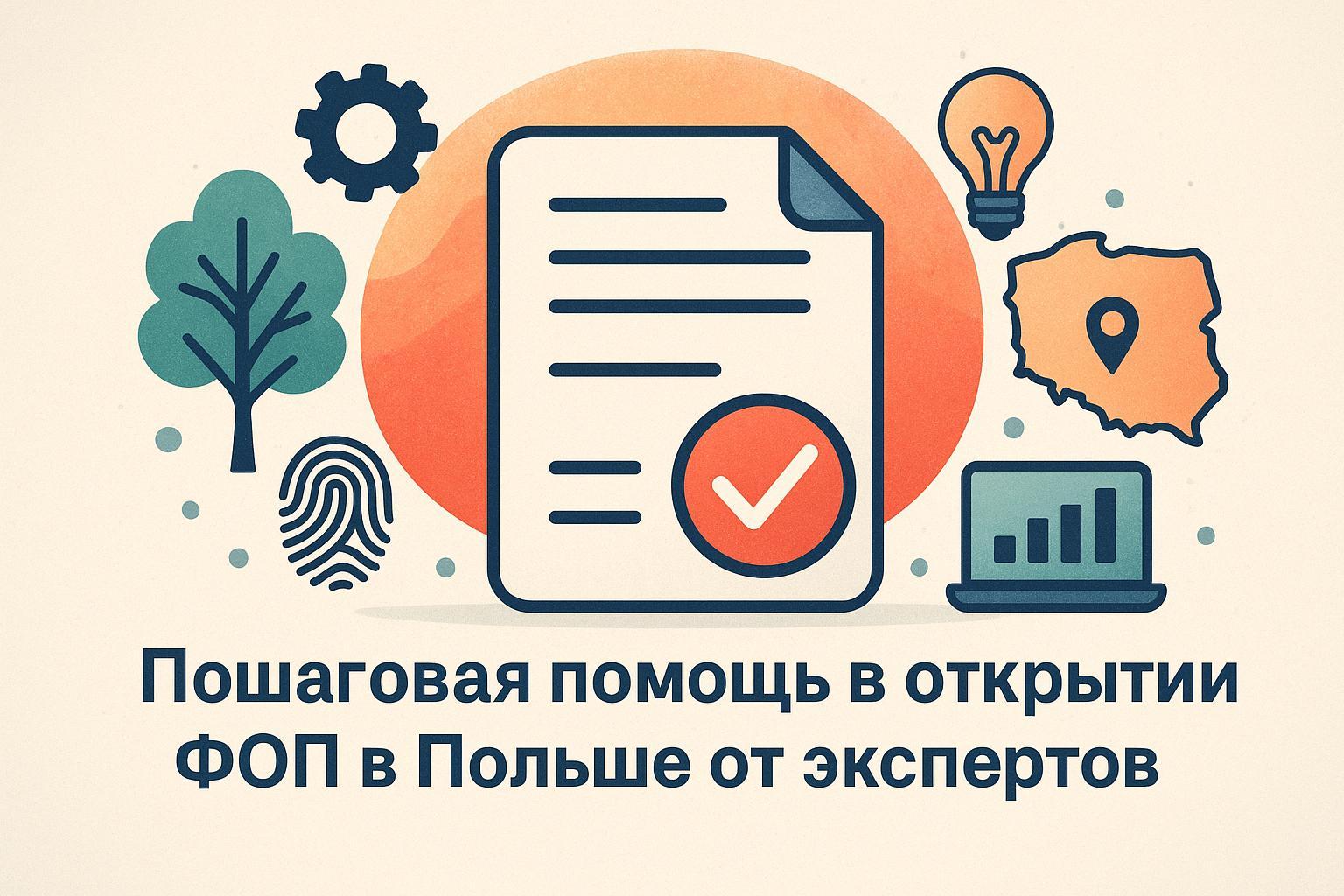 Пошаговая помощь в открытии ФОП в Польше от экспертов