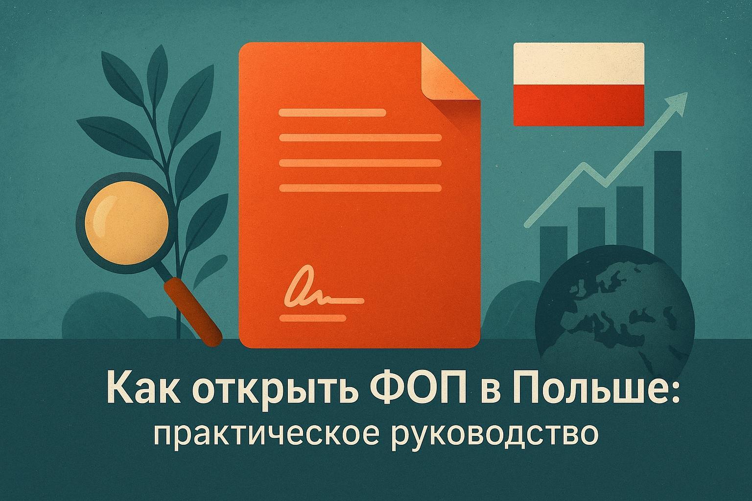 Как открыть ФОП в Польше: практическое руководство