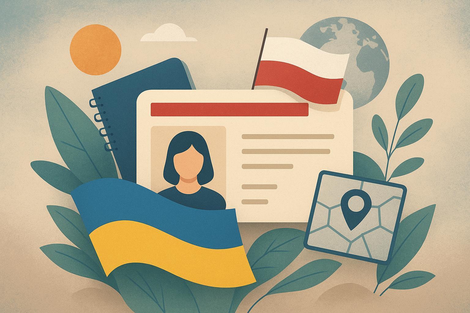 Оформление вида на жительство в Польше для украинцев